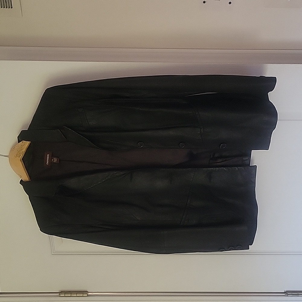 Danier Black Leather Blazer